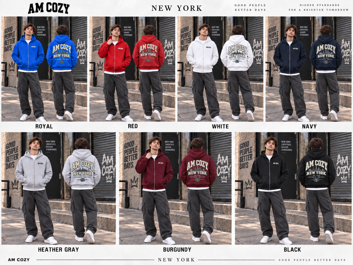 AM Cozy NYC Hoodie